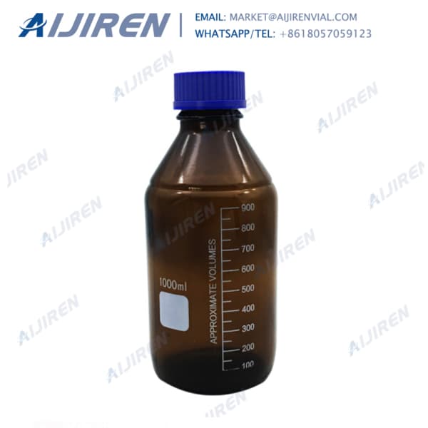 Scientific Supplies 33461 Laboratory Grade amber reagent bottle